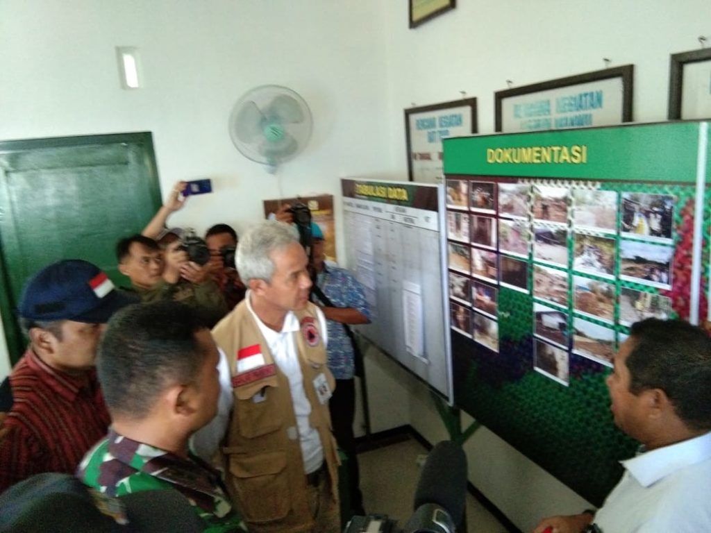 Ganjar Pranowo Ajak Seluruh Komponen Di Brebes Bersinergi Tangani Dan Rawat Tanggul Sungai Babakan