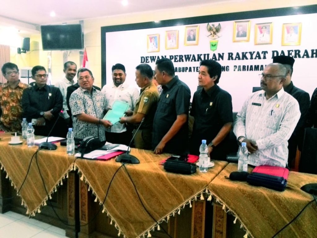 Bupati Diajukan Hak Interpelasi Oleh Anggota DPRD Padang Pariaman