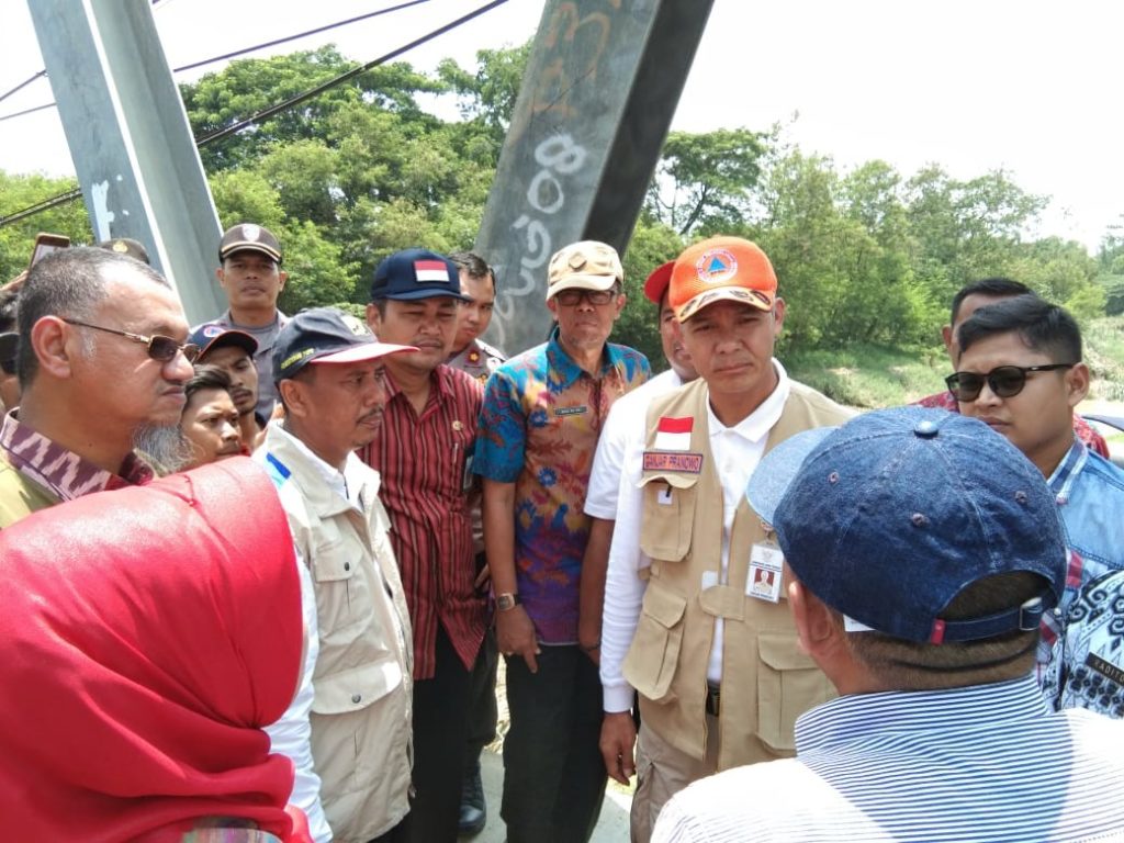 Ganjar Pranowo Ajak Seluruh Komponen Di Brebes Bersinergi Tangani Dan Rawat Tanggul Sungai Babakan