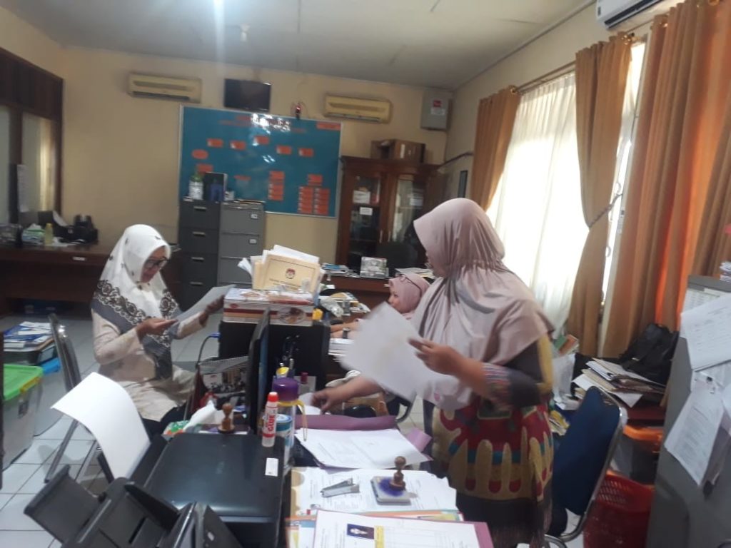 KPU Demak Lakukan Penerimaan Berkas Pendaftaran PPK