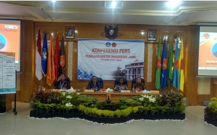 Prof. Sutrisno Terpilih Jadi Rektor UNJA periode 2020 - 2024